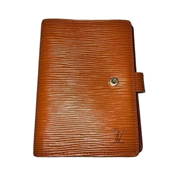 LOUIS VUITTON Epi Leather Agenda Cover Orange CA0998 - Picture 11 of 15